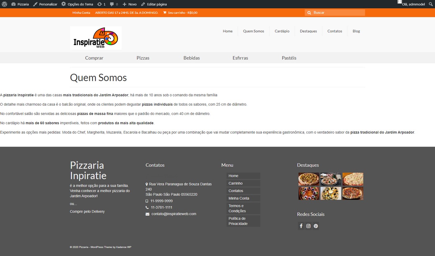 Desenvolvimento de site para Pizzaria (E9) - Image 3