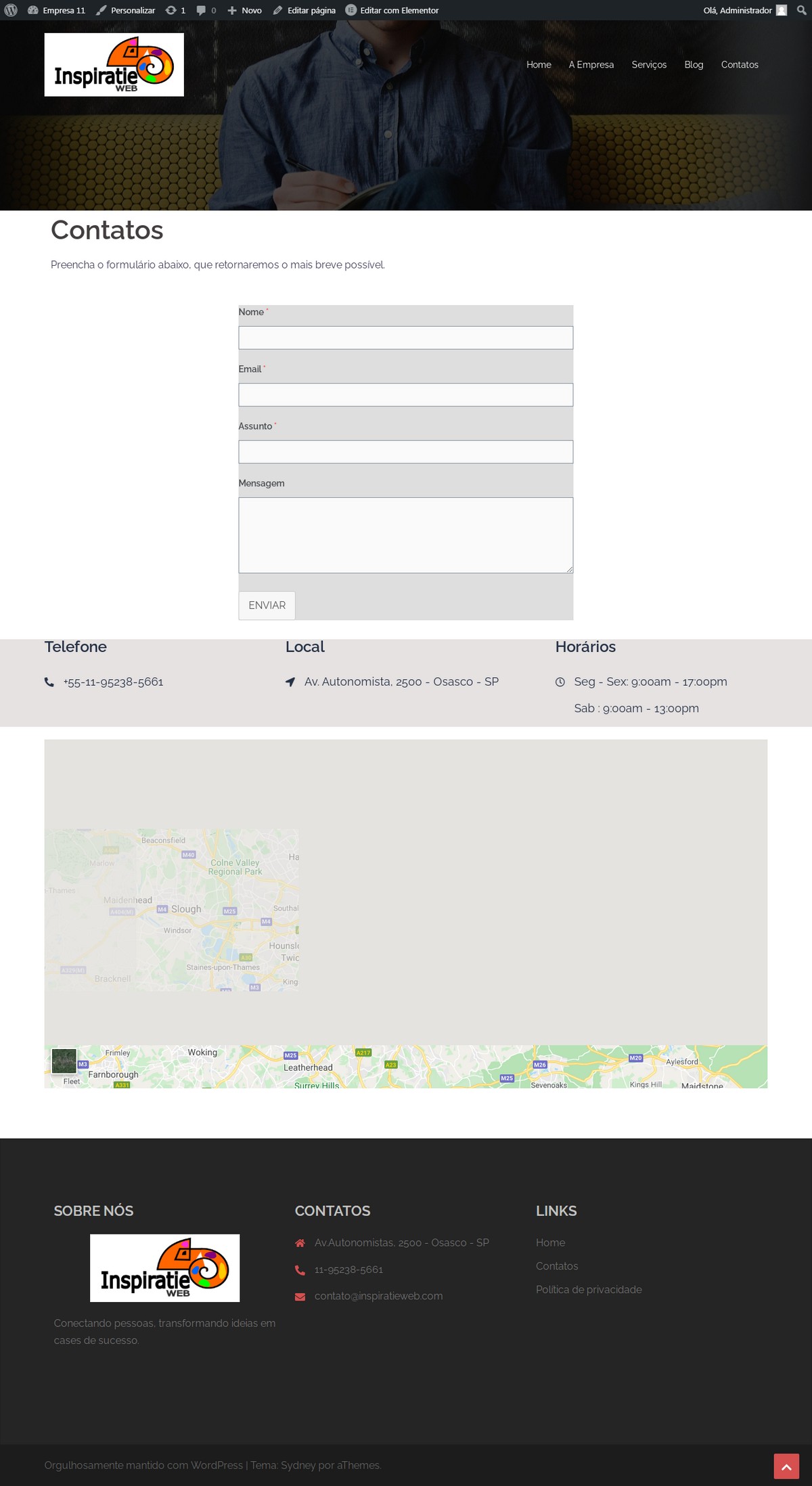 Desenvolvimento de site para Agência (E11) - Image 8