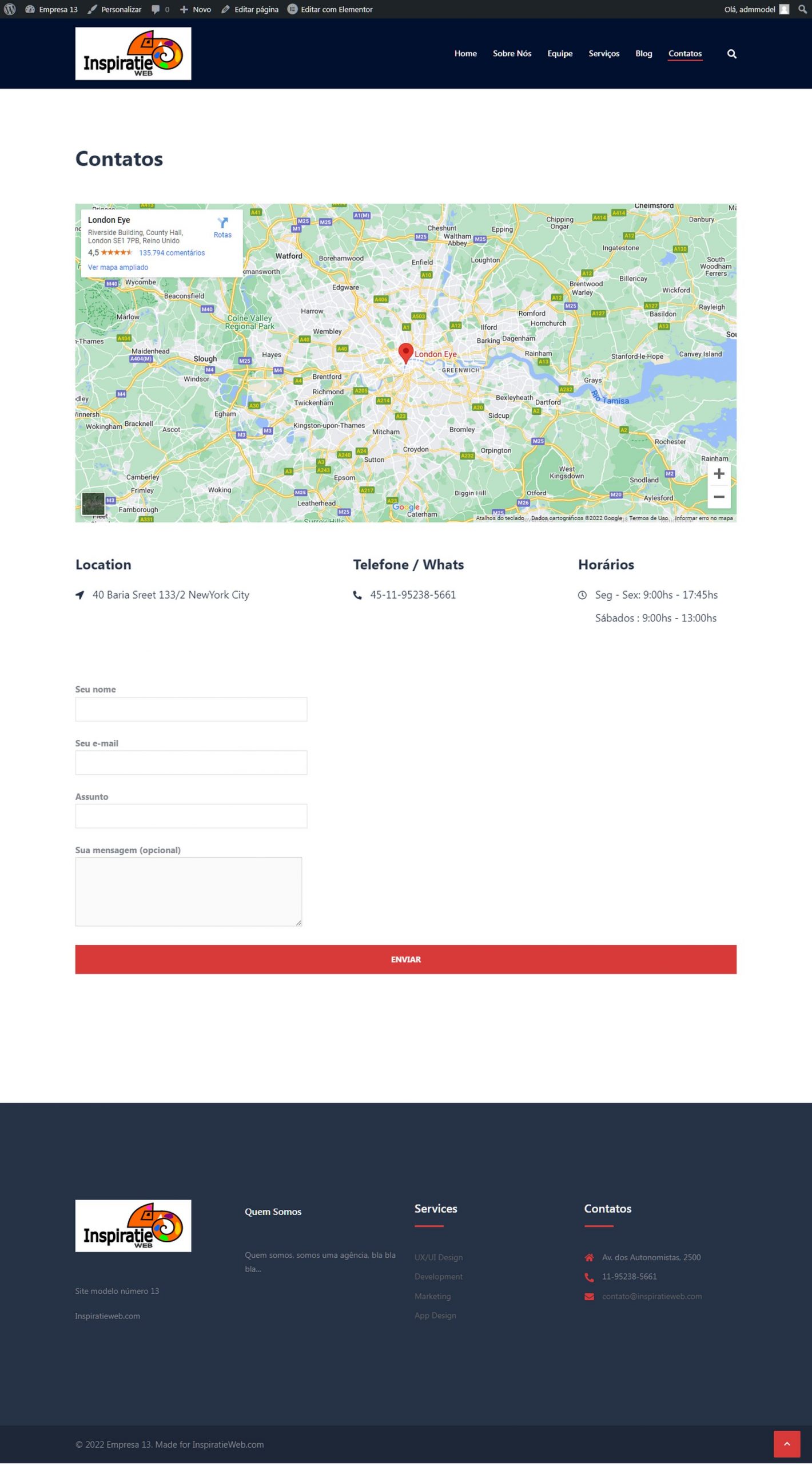 Desenvolvimento de site para Agência (E13) - Image 6