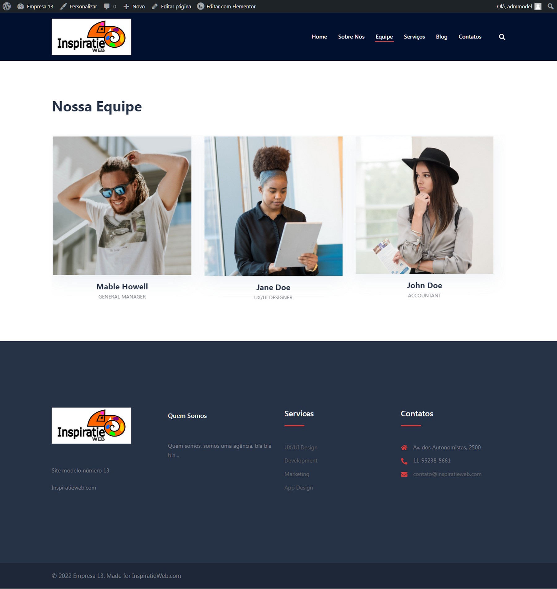 Desenvolvimento de site para Agência (E13) - Image 3