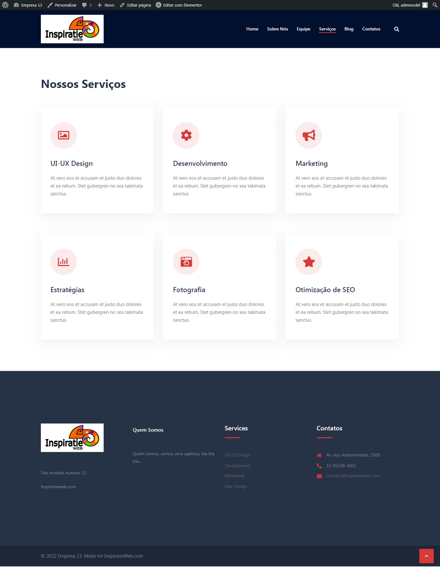 Desenvolvimento de site para Agência (E13) - Image 4